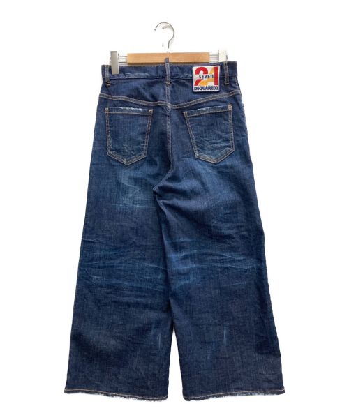 DSQUARED2（ディースクエアード）DSQUARED2 (ディースクエアード) DARK CLEAN WASH JINNY Jeans インディゴ サイズ:SIZE 34の古着・服飾アイテム