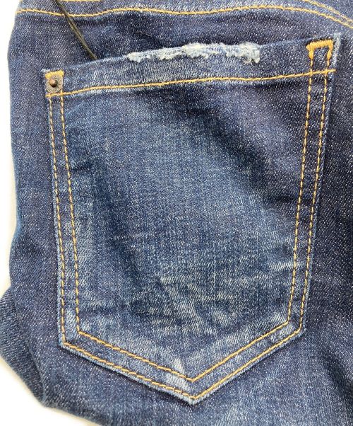 DSQUARED2（ディースクエアード）DSQUARED2 (ディースクエアード) DARK CLEAN WASH JINNY Jeans インディゴ サイズ:SIZE 34の古着・服飾アイテム