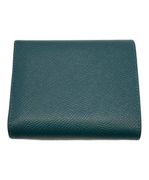 CELINE（セリーヌ）CELINE (セリーヌ) スモールトリフォールドウォレット ブルーの古着・服飾アイテム