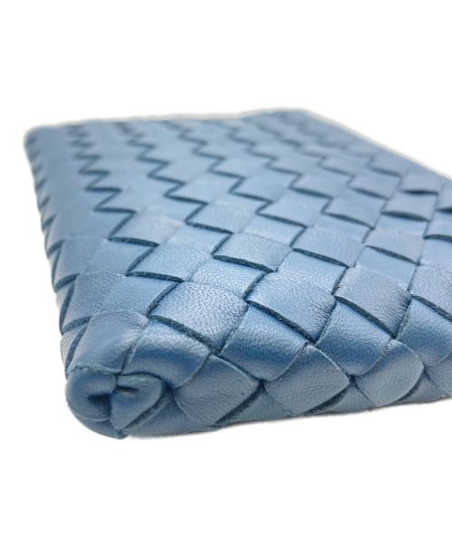 BOTTEGA VENETA（ボッテガベネタ）BOTTEGA VENETA (ボッテガベネタ) イントレチャートコインケース ネイビーの古着・服飾アイテム