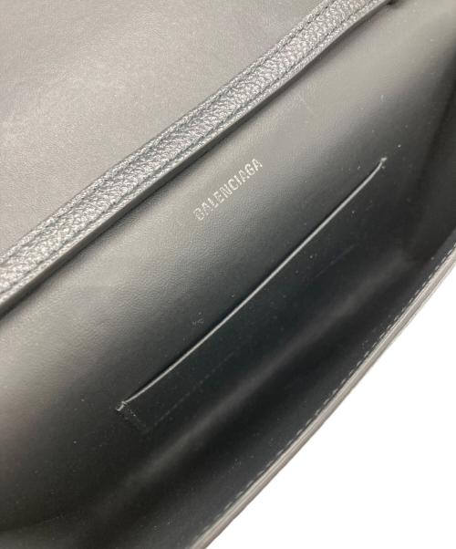 BALENCIAGA（バレンシアガ）BALENCIAGA (バレンシアガ) Small Logo Crossbody Bag/スモールロゴクロスボディーバッグ ブラックの古着・服飾アイテム