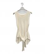 Lauren Manoogianローレン マヌージアン）の古着「TIE PULLOVER」｜ホワイト