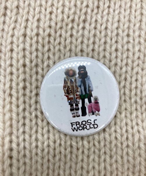 bedsidedrama（ベッドサイドドラマ）bedsidedrama (ベッドサイドドラマ) Grandma's Knit Vest アイボリー サイズ:SIZE 2の古着・服飾アイテム