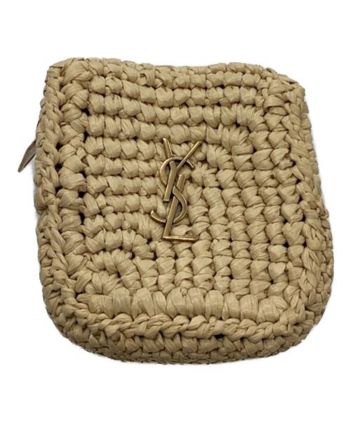 Saint Laurent Paris（サンローランパリ）Saint Laurent Paris (サンローランパリ) ジェイミーキューブ ベージュの古着・服飾アイテム
