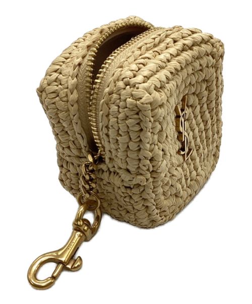 Saint Laurent Paris（サンローランパリ）Saint Laurent Paris (サンローランパリ) ジェイミーキューブ ベージュの古着・服飾アイテム