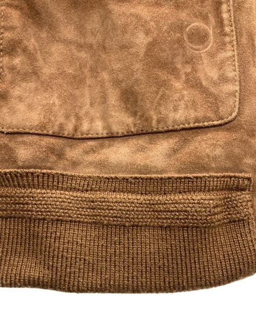 Cinquanta（チンクワンタ）Cinquanta (チンクワンタ) ドライビングブルゾン ブラウン サイズ:SIZE 48の古着・服飾アイテム