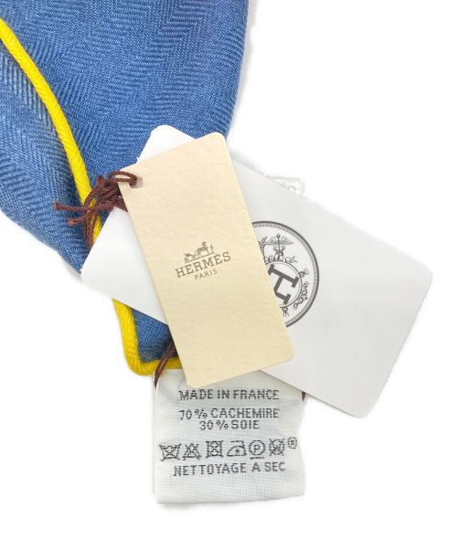 HERMES（エルメス）HERMES (エルメス) カレジェアン ブルー×レッドの古着・服飾アイテム