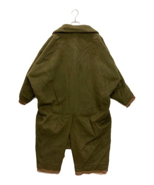 Maison MIHARA YASUHIRO（メゾン ミハラ ヤスヒロ）Maison MIHARA YASUHIRO (メゾン ミハラ ヤスヒロ) Wool Long Coat カーキ サイズ:SIZE 36の古着・服飾アイテム