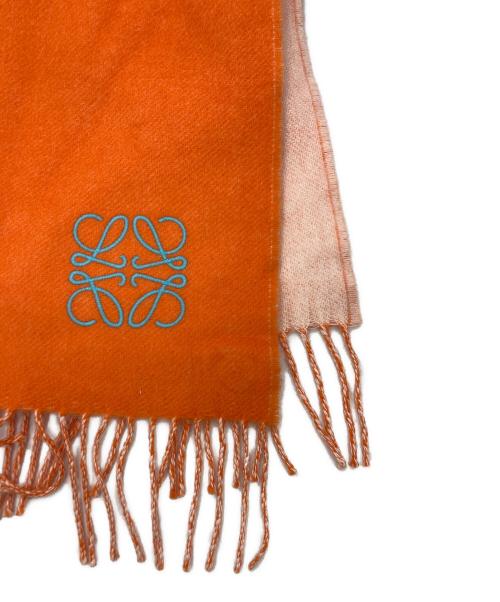 LOEWE（ロエベ）LOEWE (ロエベ) ロゴストール オレンジの古着・服飾アイテム