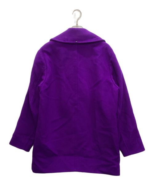 SPORT MAX（スポーツマックス）SPORT MAX (スポーツマックス) ショートPコート パープル サイズ:36の古着・服飾アイテム