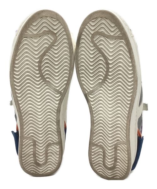 KOLOR（カラー）KOLOR (カラー) カウハイド×ハンプ SNEAKERS アイボリー×グレー サイズ:不明の古着・服飾アイテム