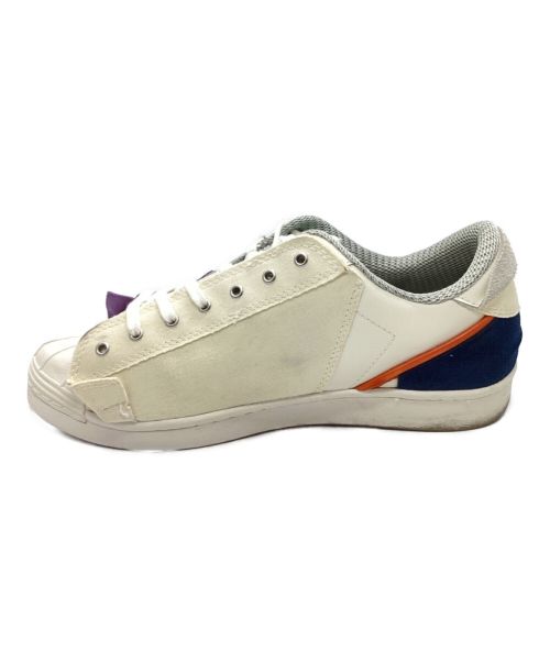 KOLOR（カラー）KOLOR (カラー) カウハイド×ハンプ SNEAKERS アイボリー×グレー サイズ:不明の古着・服飾アイテム