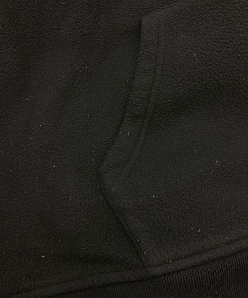 SUPREME（シュプリーム）SUPREME (シュプリーム) Polartec Hooded Sweatshirt ブラック サイズ:SIZE Mの古着・服飾アイテム
