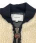 中古・古着 CARVEN (カルヴェン) ボアジャケット アイボリー×ブラック サイズ:SIZE 36　：10000円