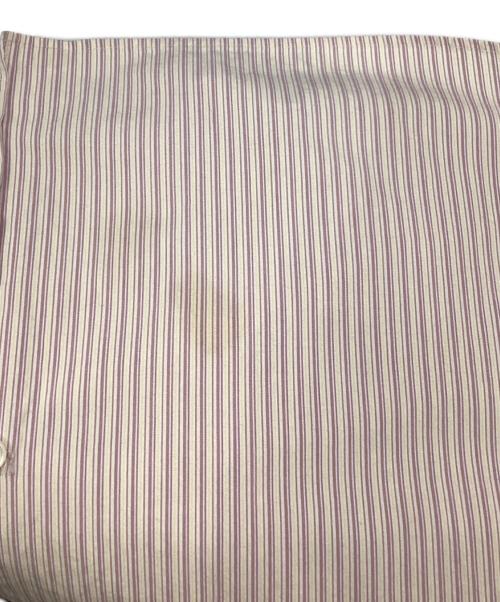 leno（リノ）leno (リノ) OVERSIZED SHIRT STRIPE ピンク サイズ:SIZE 1の古着・服飾アイテム