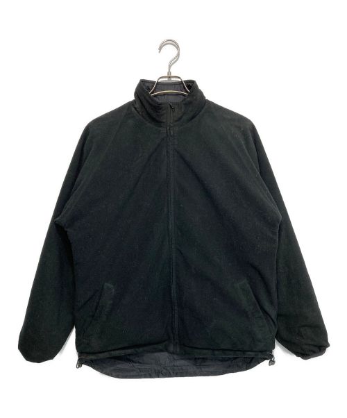 stussy-f.i.t（ステューシーフィット）stussy-f.i.t (ステューシーフィット) ナイロンリバーシブルジャケット ブラック サイズ:Sの古着・服飾アイテム
