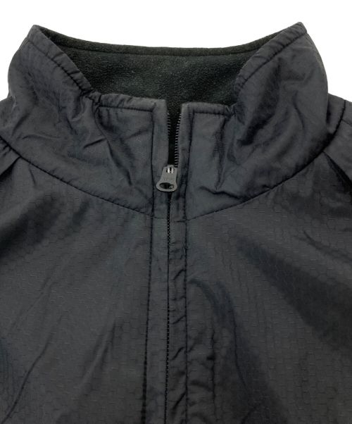 stussy-f.i.t（ステューシーフィット）stussy-f.i.t (ステューシーフィット) ナイロンリバーシブルジャケット ブラック サイズ:Sの古着・服飾アイテム