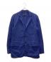 ISSEY MIYAKE（イッセイミヤケ）の古着「シワコットン3Bジャケット」｜ブルー