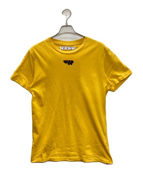 OFFWHITE（オフホワイト）OFFWHITE (オフホワイト) MIRKO LOGOプリントTシャツ イエロー サイズ:SIZE Sの古着・服飾アイテム