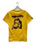 OFFWHITE (オフホワイト) MIRKO LOGOプリントTシャツ イエロー サイズ:SIZE S：8000円