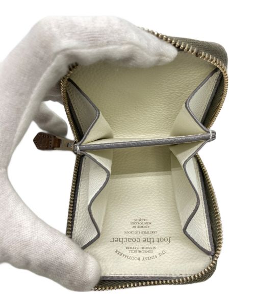 foot the coacher（フットザコーチャー）foot the coacher (フットザコーチャー) コインケース ベージュの古着・服飾アイテム