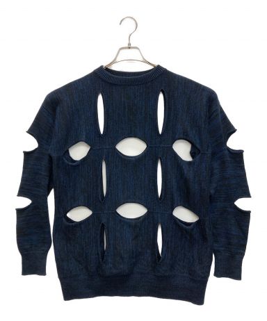 新品未使用！TOGA PULLA トーガプルラ スリットニットプルオーバー 中古・古着通販】TOGA PULLA (トーガ プルラ) スリットニットプル