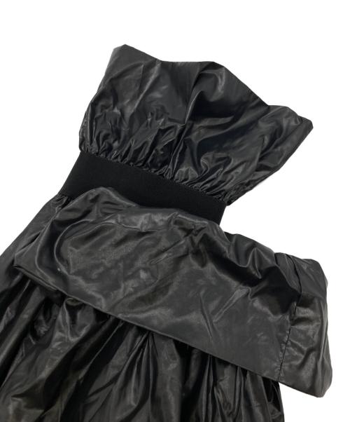 CHANEL（シャネル）CHANEL (シャネル) ナイロンギャザーコート ブラック サイズ:SIZE 36の古着・服飾アイテム