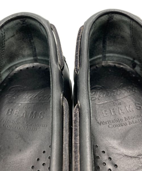 PARABOOT（パラブーツ）PARABOOT (パラブーツ) BEAMS (ビームス) 別注CORSICA ブラック サイズ:7 1/2の古着・服飾アイテム