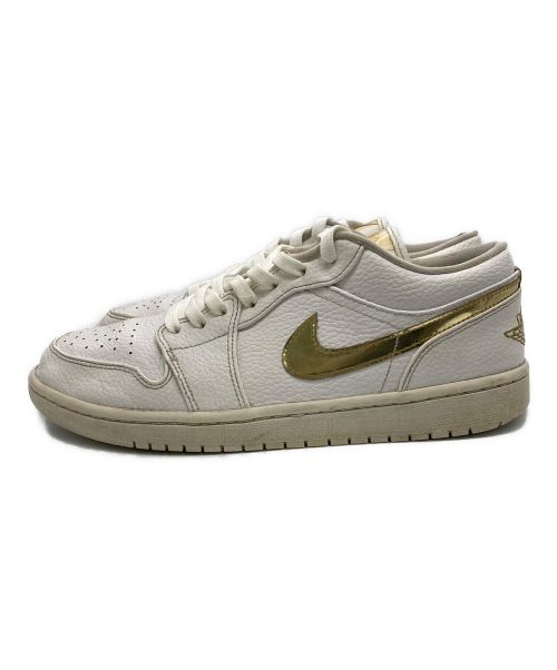 NIKE（ナイキ）NIKE (ナイキ) WMNS AIR JORDAN 1 LOW SE ホワイト サイズ:28ｃｍの古着・服飾アイテム