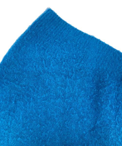 MAISON SPECIAL（メゾンスペシャル）MAISON SPECIAL (メゾンスペシャル) Royal Cashmere Special Blushed Crew Neck Knit ブルー サイズ:SIZE 01の古着・服飾アイテム