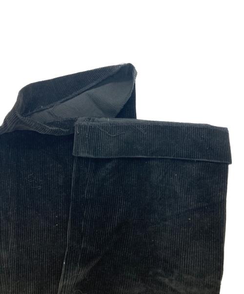 GENIZAWA（ゲンイザワ）GENIZAWA (ゲンイザワ) コーデュロイパンツ ブラック サイズ:Sの古着・服飾アイテム