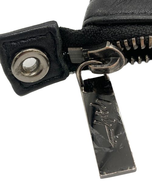 discord Yohji Yamamoto（ディスコード ヨウジヤマモト）discord Yohji Yamamoto (ディスコード ヨウジヤマモト) シグネチャー L サコッシュ ブラックの古着・服飾アイテム