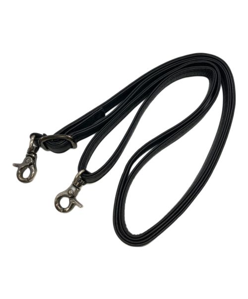 discord Yohji Yamamoto（ディスコード ヨウジヤマモト）discord Yohji Yamamoto (ディスコード ヨウジヤマモト) シグネチャー L サコッシュ ブラックの古着・服飾アイテム