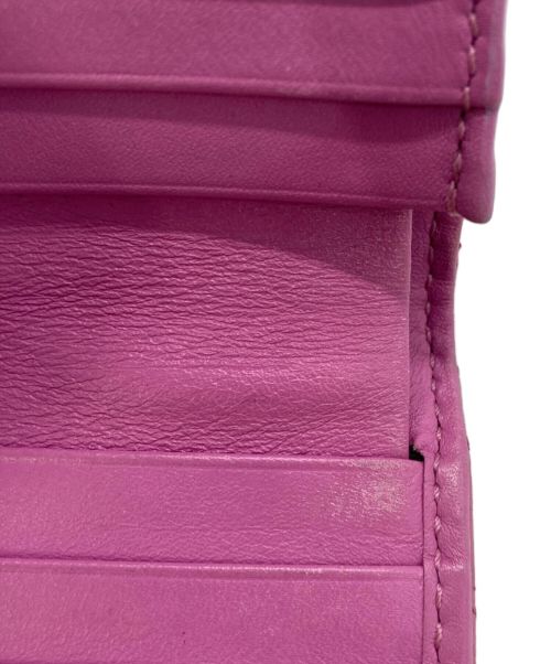 GUCCI（グッチ）GUCCI (グッチ) コンパクトウォレット ピンクの古着・服飾アイテム