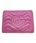 GUCCI (グッチ) コンパクトウォレット ピンク：12000円
