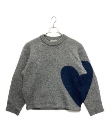 ンニット　NKNIT　スウェット　ハート　グレー　チャコールグレー　ブラウン 3079000627057477_01_9759w.jpeg