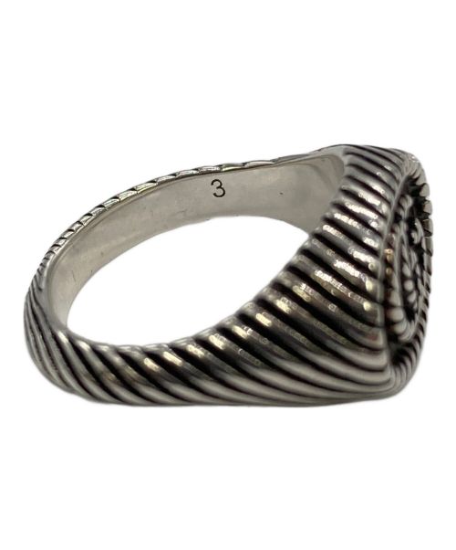 GUCCI（グッチ）GUCCI (グッチ) GGロゴリング サイズ:3号の古着・服飾アイテム