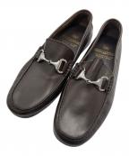 DOUGLASダグラス）の古着「ビットローファー/ビットローファー」｜ブラウン