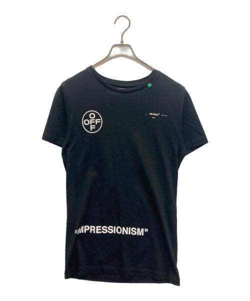 OFFWHITE（オフホワイト）OFFWHITE (オフホワイト) アロープリントTシャツ ブラック サイズ:SIZE XSの古着・服飾アイテム