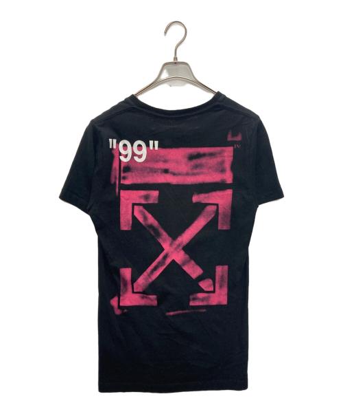 OFFWHITE（オフホワイト）OFFWHITE (オフホワイト) アロープリントTシャツ ブラック サイズ:SIZE XSの古着・服飾アイテム