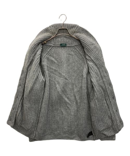 Zanone（ザノーネ）Zanone (ザノーネ) 5ゲージニットカーディガン グレー サイズ:SIZE 46の古着・服飾アイテム