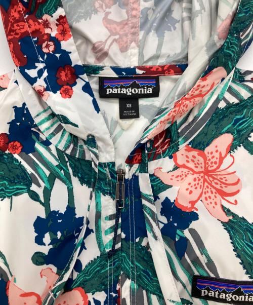 Patagonia（パタゴニア）Patagonia (パタゴニア) ジップブルゾン ホワイト サイズ:XSの古着・服飾アイテム