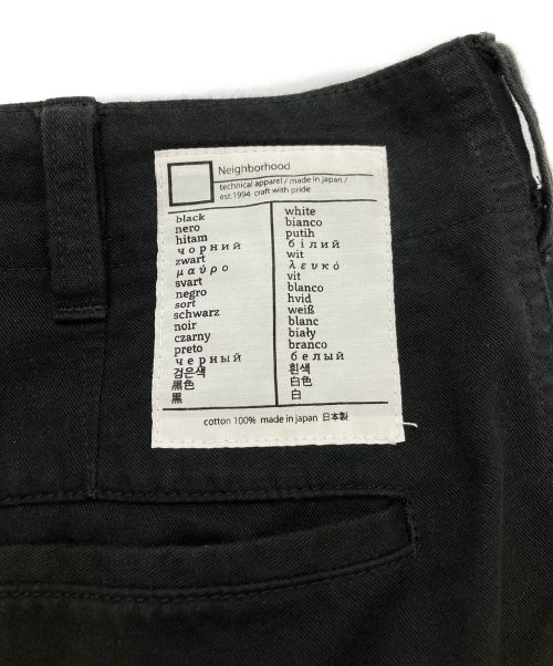 NEIGHBORHOOD（ネイバーフッド）NEIGHBORHOOD (ネイバーフッド) CHINO PANTS ブラック サイズ:SIZE Mの古着・服飾アイテム