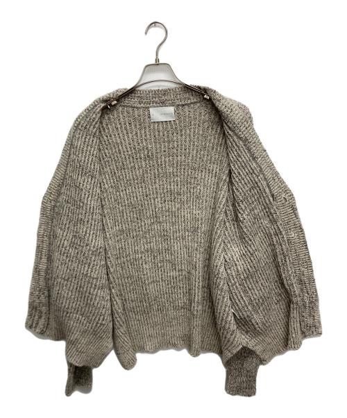 arenotis（アーノッティーズ）arenotis (アーノッティーズ) WASHI Wool Mix Knit Cardigan ベージュ サイズ:SIZE　1の古着・服飾アイテム