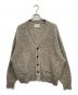 arenotis（アーノッティーズ）の古着「WASHI Wool Mix Knit Cardigan」｜ベージュ