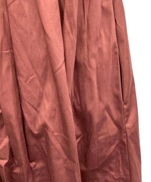 bijuly（ビジュリー）bijuly (ビジュリー) ギャザーカシュールドレス ブラウン サイズ:Fの古着・服飾アイテム