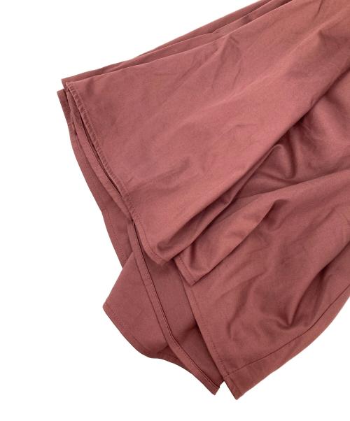 bijuly（ビジュリー）bijuly (ビジュリー) ギャザーカシュールドレス ブラウン サイズ:Fの古着・服飾アイテム