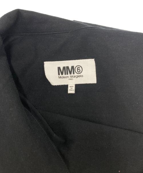 MM6 Maison Margiela（エムエムシックスメゾンマルジェラ）MM6 Maison Margiela (エムエムシックスメゾンマルジェラ) ノースリーブカットソー ブラック サイズ:SIZE　Mの古着・服飾アイテム