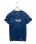 WIND AND SEA（ウィンダンシー）の古着「コラボプリントTシャツ」｜ネイビー