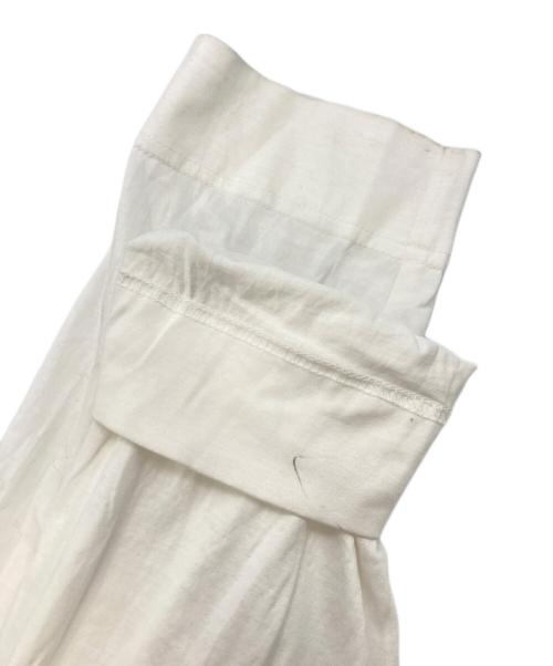 HOMME PLISSE ISSEY MIYAKE（オム プリッセ イッセイ ミヤケ）HOMME PLISSE ISSEY MIYAKE (オムプリッセ イッセイ ミヤケ) JERSEY SHIRT ホワイト サイズ:SIZE 3の古着・服飾アイテム